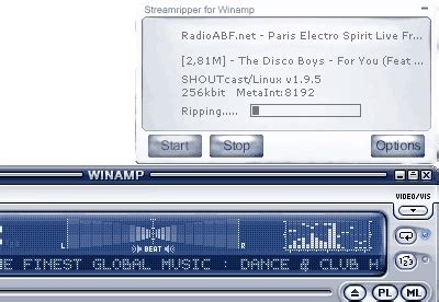 Streamripper for Winamp (Windows) software credits, cast, crew of song